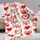 thumbnail image 5 of Manta de Franela para El Día de San Valentín, con Estampado Digital. Ideal para Acondicionar El Ambiente o Como Manta para La Siesta. Medidas: 75 X 100 Cm (29,52 X 39,37 Pulgadas)., 5 of 6