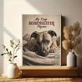 thumbnail image 6 of UXIEQU Dog Lover Pet Art Canvas Wall Art 15.75x11.81 INCHES, 6 of 8