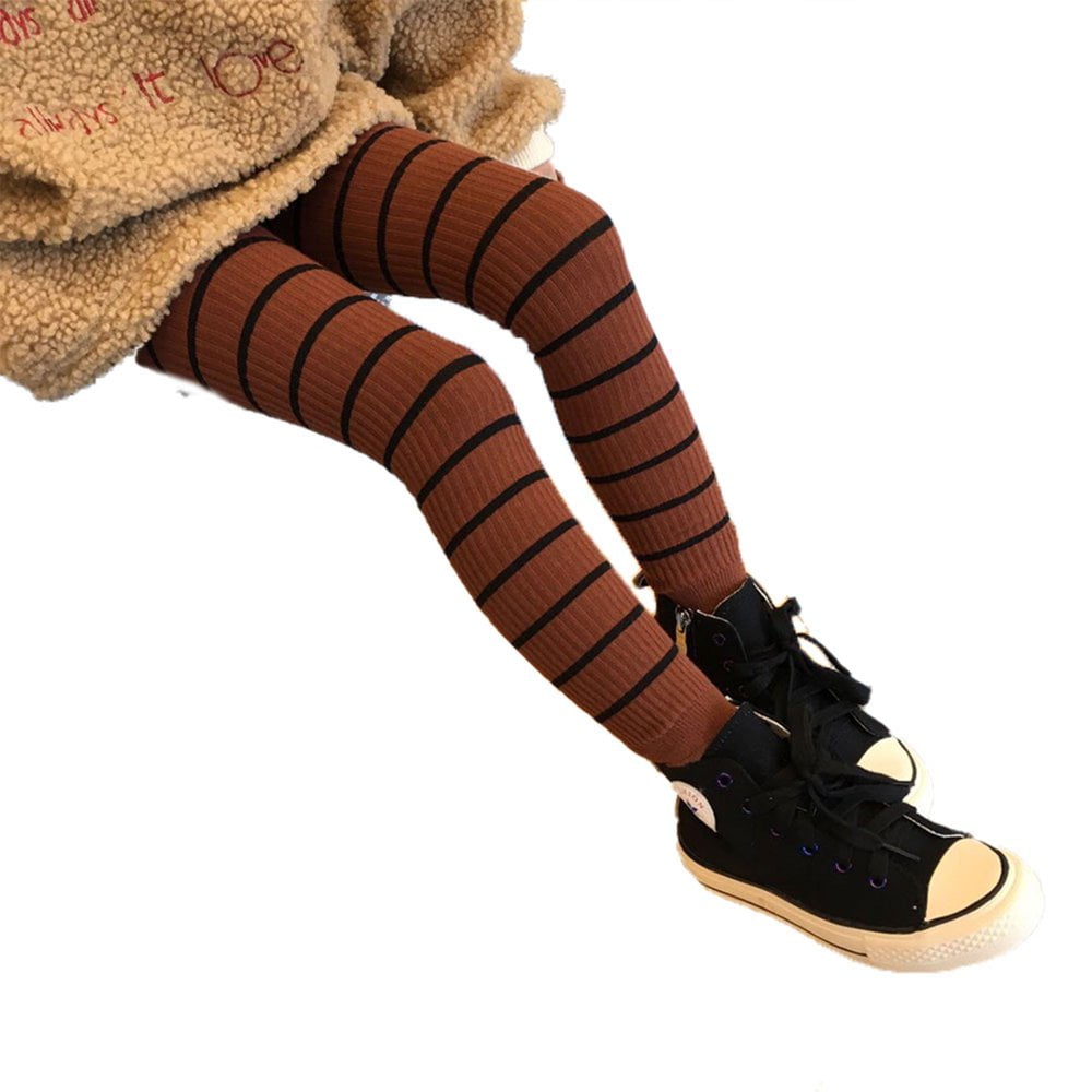 Kids striped leggings deals