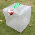 thumbnail image 2 of Bolsa de agua EVA transparente portátil plegable para exteriores ultraligera de gran capacidad (20L), 2 of 8