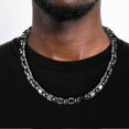 thumbnail image 3 of Handcrafted Black Gallstone Magnetic Energy Necklace Jewelry Handcrafted Magnetic Therapy Accessory for Party Evening Outings, 3 of 5