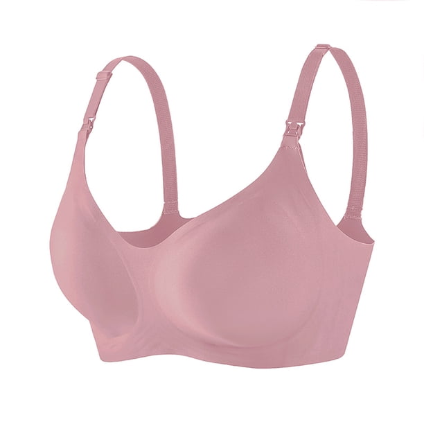 Sujetadores de lactancia, sujetador de maternidad ultra cómodo y sin costuras, forma natural, bralette para dormir durante el embarazo.