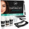 thumbnail image 1 of Kit de cejas y pestañas | Marrón y Negro | Color instantáneo para cejas y pestañas | 10 Aplicaciones | Perfecto con kit de laminación de cejas | Solución Vegana 2 en 1, 1 of 5