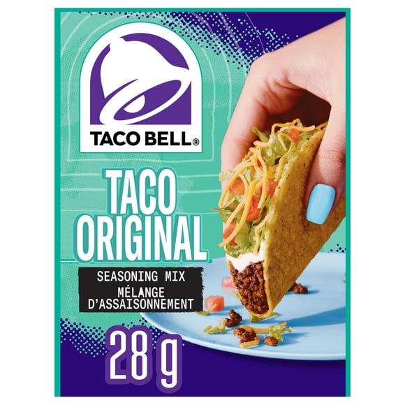 Taco Bell Original Taco Seasoning Mix, 28 g Packet, TB ORIG SEASONING