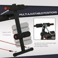 thumbnail image 2 of Soozier Pliable Sit Up Bench Core Workout pour Home Gym Noir, 2 of 9