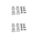 thumbnail image 2 of Vogacara 4 piezas de accesorios de coche RC, estante simulado a prueba de golpes, piezas de repuesto de coche RC Type1 NO1 Vogacara CBP202754, 2 of 6
