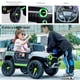 thumbnail image 3 of Carro Electrico Bluelander Tipo Jeep Montable para Niño y Niña con Luces Led Frontales Gris, 3 of 5