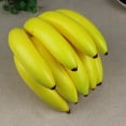 thumbnail image 5 of SIEYIO Simulation Artificial Fruit Banana Bunch for Restaurant Hotel Home Wedding Decors, 5 of 13