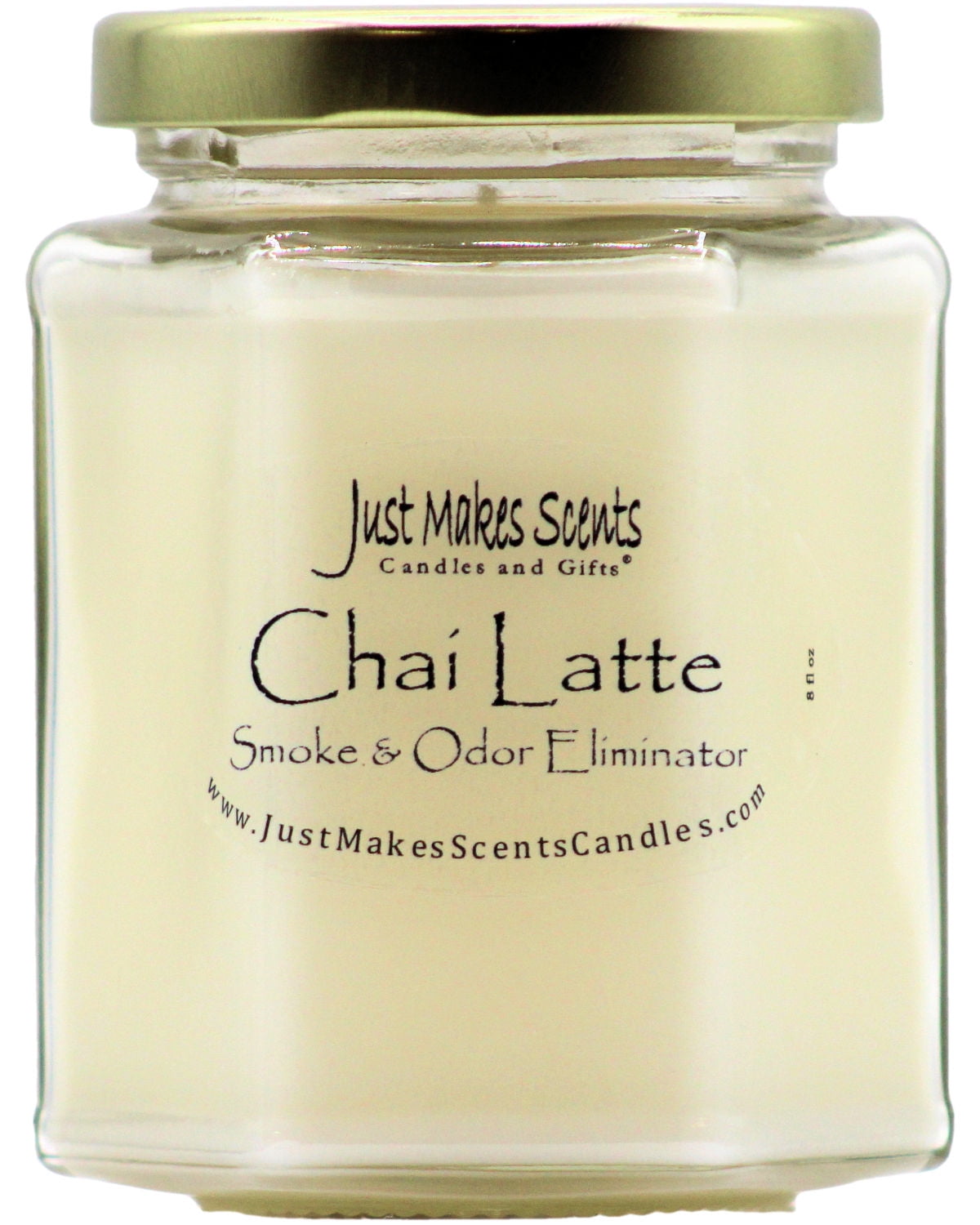 3-Pack Chai Latte Smoke & Odor Eliminator Candle, 8 oz Hexagon jar
