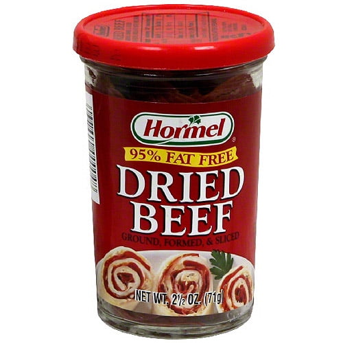 Hormel Ground Formed & Sliced Dried Beef, 2.5 oz (Pack of 12) by Hormel