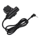 thumbnail image 2 of Solo cable funcional multi del agujero PTT de 2.5m m conveniente para el walkie talkie de radio, 2 of 5