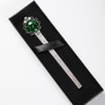 thumbnail image 4 of St. Patrick's Day Silver Lace-Edged Bookmark: a Delightful Gift for Readers and Book Lovers, 4 of 5
