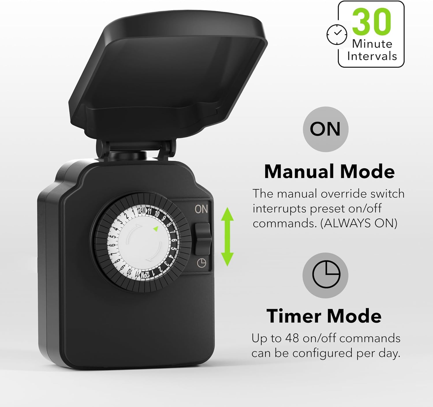 BN-LINK 24 Hour Mechanical Outdoor Light Timer photo 8