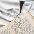thumbnail image 6 of Kdxio Golden Glitter Butterflies Print Metal Tassel Bookmarks,Perfect Gift for Art Lovers and Bookworms Metal Bookmarks for Women, 6 of 8