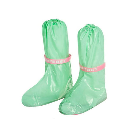 Women Waterproof Shoes Cover Rain Anti Slip PVC Boot (Best Waterproof Cycling Shoe Covers)