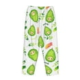 thumbnail image 5 of Daiia Kawaii Avocado Women's Sleep Pant with Pockets and Drawstring,Pajama Pants-Small, 5 of 9