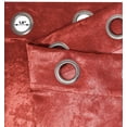 thumbnail image 2 of Ruthys Textile Blackout Curtains for Bedroom - Grommet Room Darkening Curtains for Living Room, Set of 2 Panels - Size 52 X 84 Inch Each - Color: Spice, 2 of 6