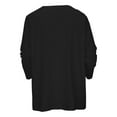 thumbnail image 4 of Men's Athletic Long Sleeve T-Shirt Loose Fit Breathable Workout Top Comfortable Stretch Fabric Casual Round Neck Tee Mens Work Shirts Summer Basic Tee Shirts, 4 of 5