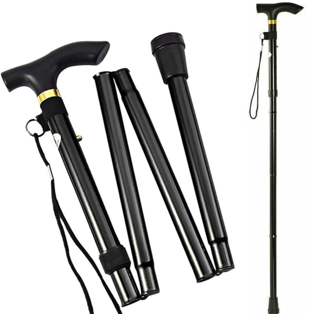 Walking Cane 33.1'' to 36.6'' Adjustable Walking Cane , Folding Walking Stick for Women and Men with Comfort Grip