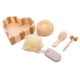 thumbnail image 3 of Set De Baño 5 Piezas En Caja Corazón De Madera Para SPA Corporal Y De Pies, 3 of 9