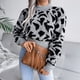 thumbnail image 2 of Suéter De MujerSlim Fit Lady Sweater Estampado De Leopardo Para Citas ANGGREK Otros, 2 of 8