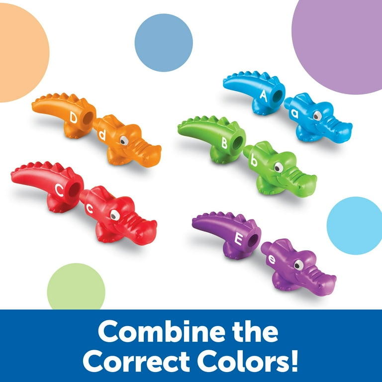Learning Resources Snap-n-Learn Alphabet Alligators Toddler Toys