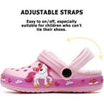thumbnail image 6 of Kids Fur Lined Garden Clogs: Cartoon Sandals - Fleece Winter Warm Home Slippers for Boys Girls Toddler, 6 of 7