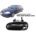 thumbnail image 2 of APA Replacement Front Outer Door Handle 1996 1997 1998 1999 2000 Civic Hatchback Coupe Driver Left LH Side 72180S00004  HO1310110, 2 of 9