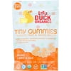 Little Duck - Organic - Tiny Gummies - Orange Carrot and Goji - Ages 2 Years Plus - 3 oz - case of 6