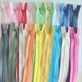 thumbnail image 2 of AMLESO 18 Pieces 40cm Multi-colored Nylon Invisible Zippers Closed End DIY Sewing Craft, 2 of 8