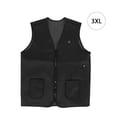 thumbnail image 4 of Naiovety Chaleco calefactable de invierno Calentador eléctrico unisex Top Mujeres Hombres Chaleco más cálido Escalada negro 3XL, 4 of 6