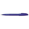 Pentel Arts S520-C Sign Pen Extra-Fine Bullet Tip Fine Point Color Marker - Blue (1-Dozen)