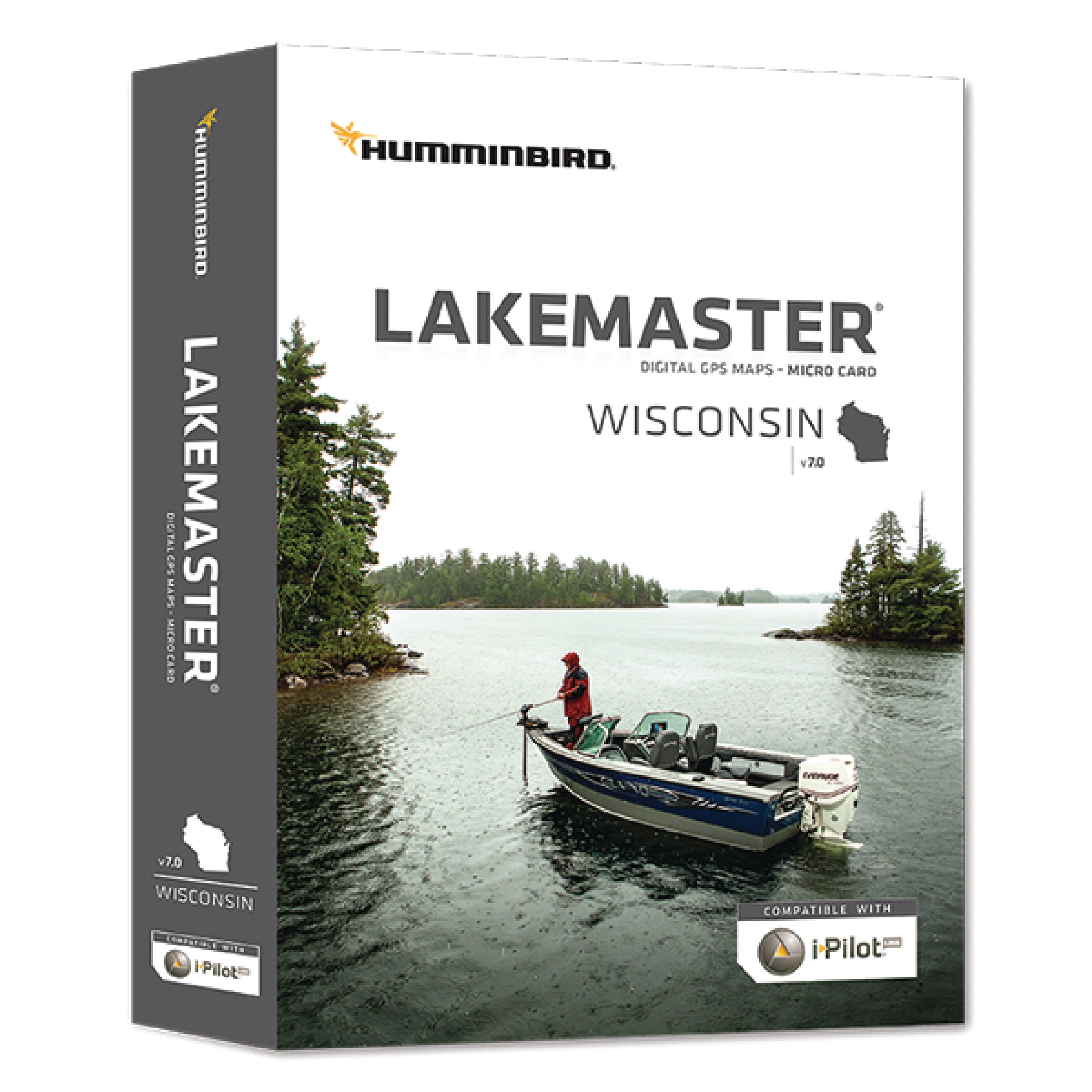 Version 2.0 Humminbird Lakemaster Wisconsin Plus Microsd/Sd™ 