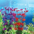 thumbnail image 6 of Yirtree Pets Plastic Plants for Fish Tank Decorations Large Artificial Aquarium Decor and Accessories, 6 of 7