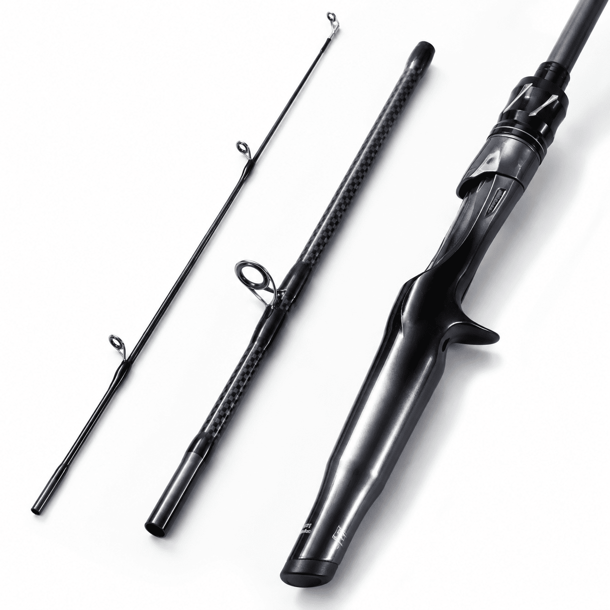 6FT Casting Rod 2-Piece Graphite Fishing Pole for Freshwater and Saltwater