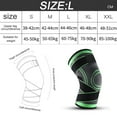 thumbnail image 2 of 2 rodilleras profesionales para dolor de rodilla con correas ajustables, soporte de compresión (verde), 2 of 6