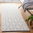 thumbnail image 3 of SAFAVIEH Vermont Simone Geometric Runner Rug, Ivory/Blue, 2'3" x 8', 3 of 9