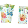 thumbnail image 7 of Dreamtimes Easter Cloth Napkins 4PCS,Cute Easter Colorful Eggs Flowers Soft and Skin Friendly Dinner Napkins Washable for Dinner, Hotel,Reunion,BBQ Party, 7 of 7