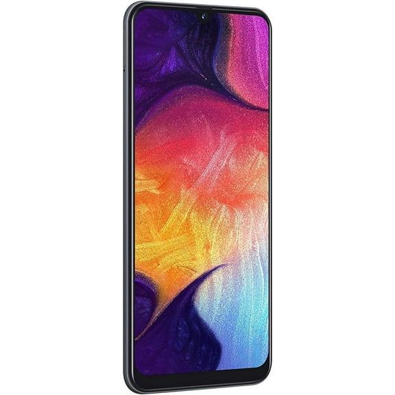 Restored Samsung Galaxy A50 4G LTE 64 GB Black Verzion Unlocked (Refurbished)