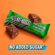 Barebells Vegan Protein Bars Hazelnut & Nougat - 12 Count, Pack of 2 - Plant Based Protein Bar with 15g of High Protein - Chocolate Protein Snacks with 1g of Total Sugars - On The Go Breakfast Bars