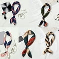 thumbnail image 1 of Scarf Stylish Elegant Stripe Pattern Fashion Neckerchief for Wedding, 1 of 7