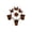 Coffee01, variant on Deeceymbur Vintage Iron Hanging Planter Weather Resistant Flower Pot for Wall Garden Cafe Decor