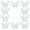 Green, variant on Shisuyan 10PCS Delicate Clothing Applique Clothing Patch Applique Green Fabric Hat Decoration Educational Activities
