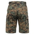 thumbnail image 3 of Rothco Digital Camo BDU Shorts,Woodland Digital Camo,X-Small, 3 of 3