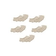 thumbnail image 1 of INSPIRE CHIC Talla Unisex Libre Calcetines de Yoga Sin Talón de Algodón de Media Punta Talla única Arena-5 Pares, 1 of 7