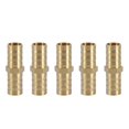 thumbnail image 1 of Brass Barbed Straight 2-Way Pipe Connector Tube Joiner Fitting 6/8/10/12/14/16/20mm, 1 of 3