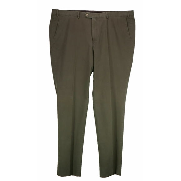 Hiltl Pantalon Habillé en Coton Vert pour Hommes - 46