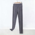 thumbnail image 2 of hotojiny Yoga Pants for Women Casual Loose Pajamas Pants Soft Cozy Elastic Waisted Loungewear Summer Flowy Pj Bottoms M-5XL, 2 of 5