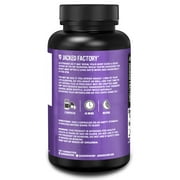 Jacked Factory Lean PM Night Time Fat Burner, Sleep Aid, Appetite Suppressant Weight Loss Supplement - 42 Count