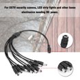 thumbnail image 3 of Fugacal 1 To 8 Power Splitter, 1 To 8 Cctv Splitter, ABS For Splitter Camera, 3 of 8